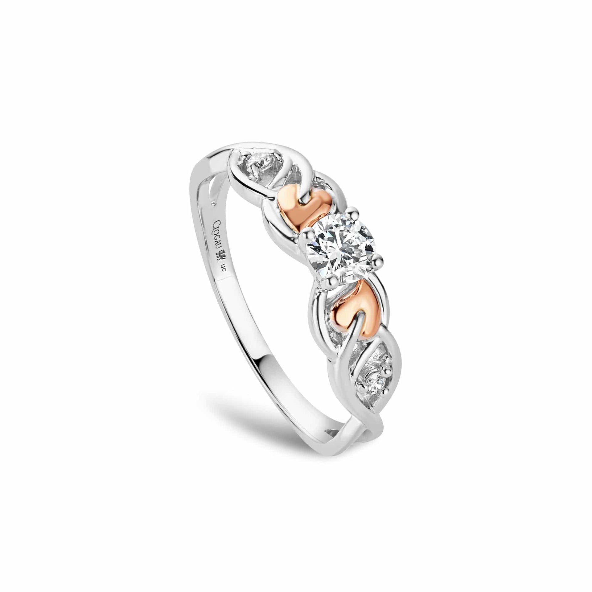 Tree of Life® Ethics 18ct Fairtrade White Gold and Laboratory-Created Diamond Engagement Ring