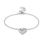 Always in My Heart Silver and Topaz Bracelet