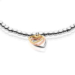 Triple Heart Affinity Bead Bracelet