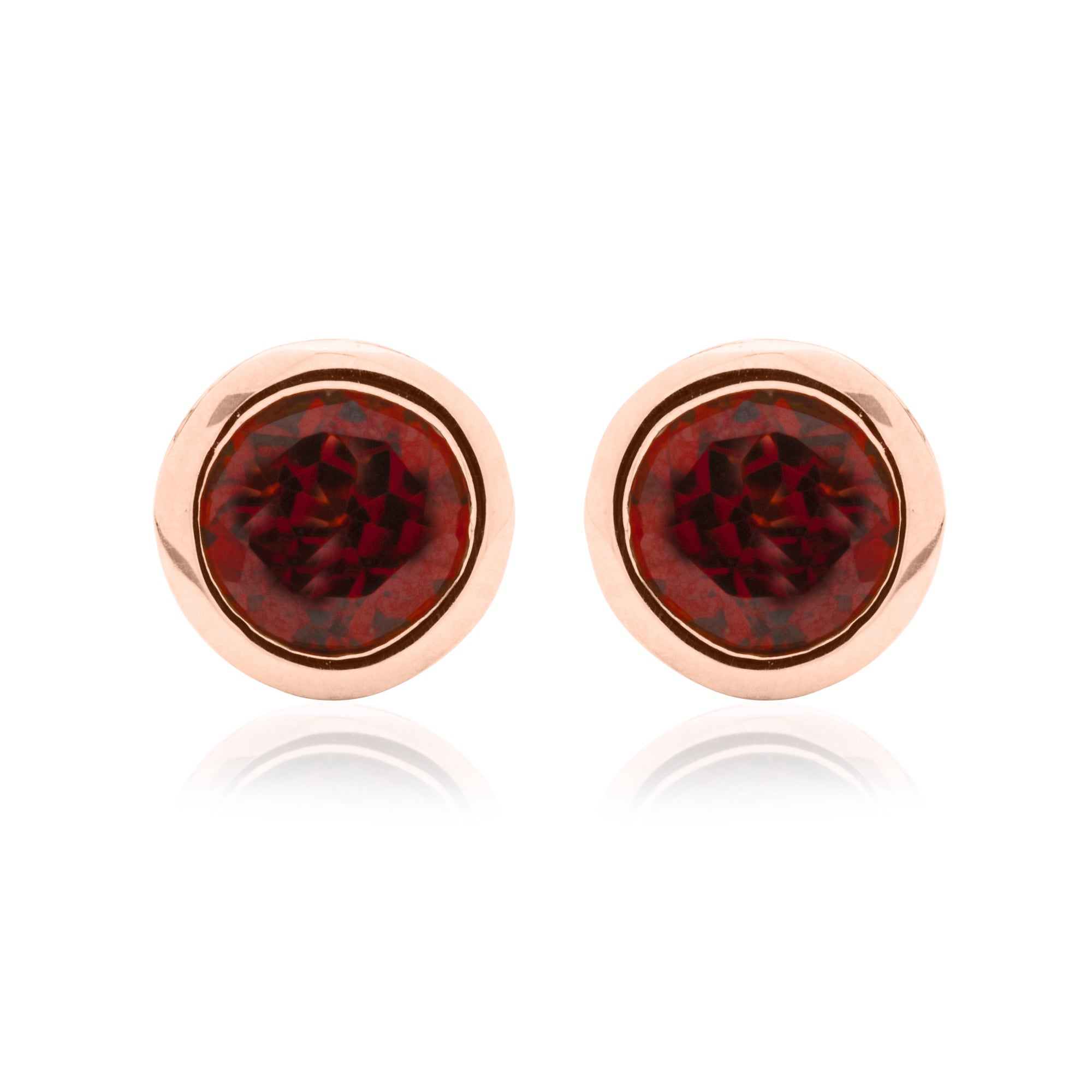 Garnet january clearance birthstone earrings