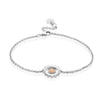 Daisy Silver Bracelet