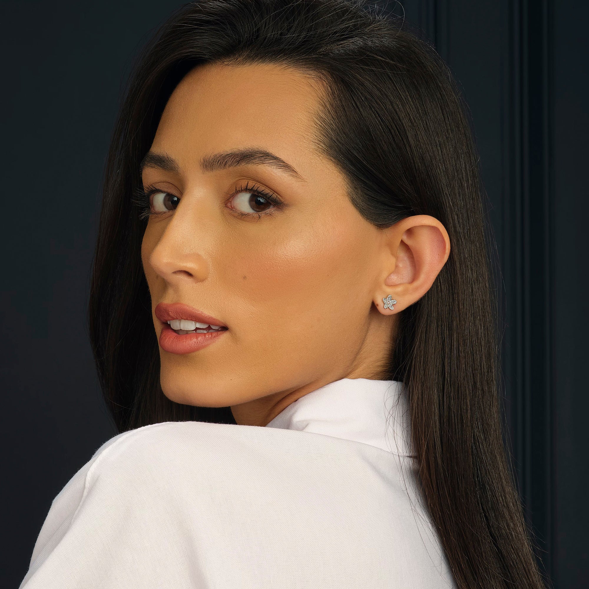 Forget me not stud earrings hot sale