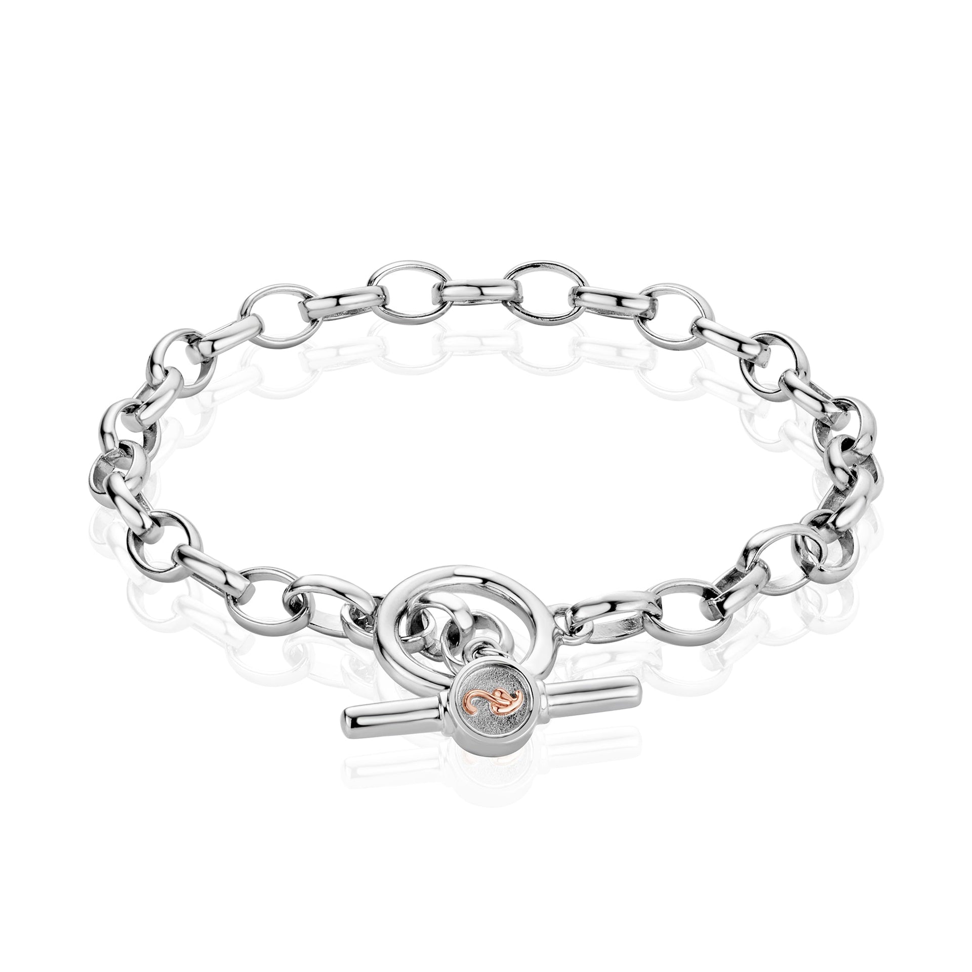 Tree of Life® Insignia T-Bar Silver Bracelet