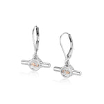 Tree of Life® Insignia T-Bar Silver Earrings