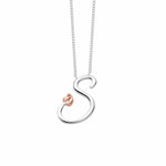 Tree of Life® Initials Silver Necklace - Letter S