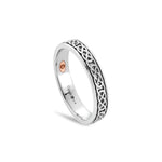 Annwyl White Gold Ring (Slim Band)