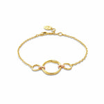 Ripples Gold and Diamond Bracelet